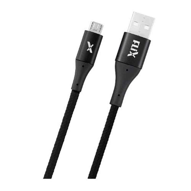Flix 2A Micro USB Durable Braided Cable, XCD-M103