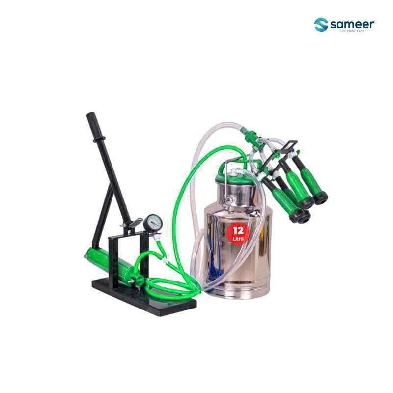 Sameer 12 Litre Hand Operated Milking Machine, SM-12