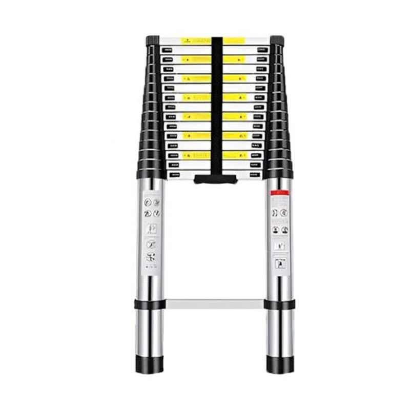 Inaithiram 16 Steps 6.2m Foldable Aluminium Telescopic Ladder, ATL62M205F16S