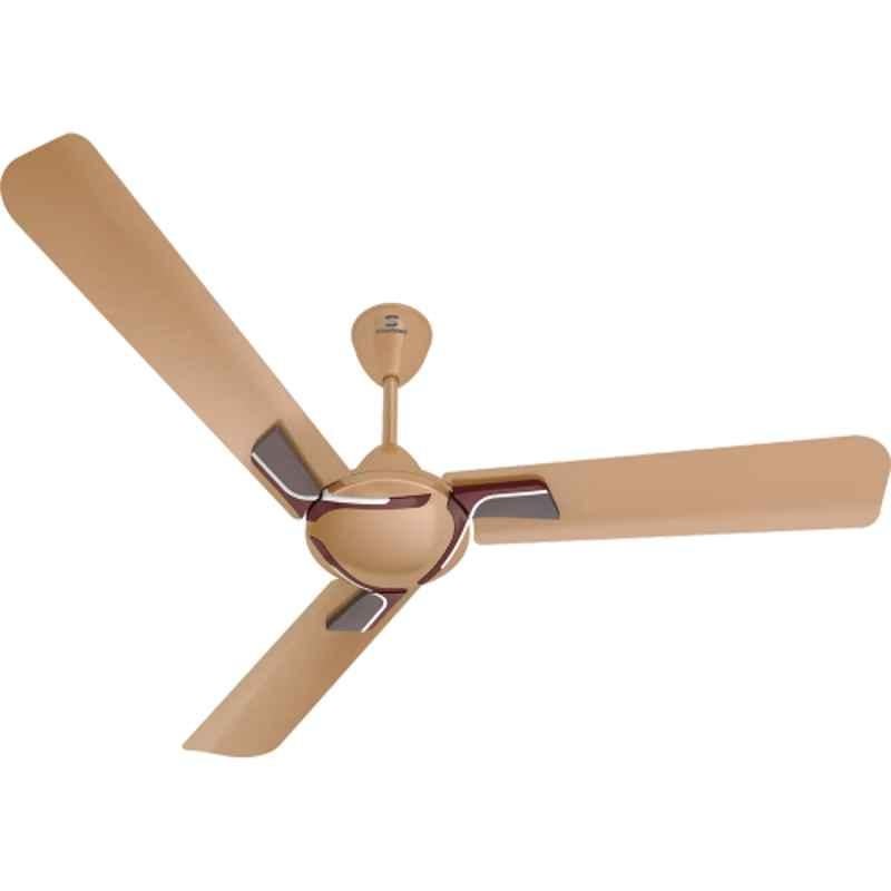 Standard Vertex ES 53W Champagne Designer 3 Blade Ceiling Fan, Sweep: 1200 mm