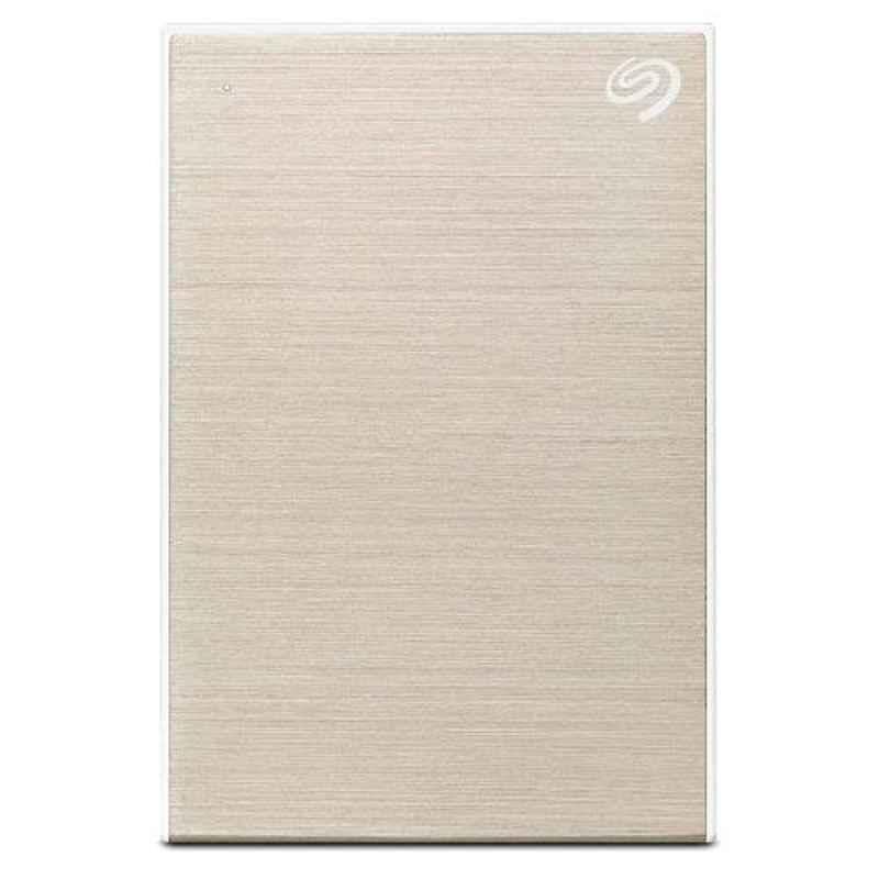 Seagate 1TB USB 3.0 Slim Portable Backup Plus Gold External Hard Disk Drive for PC, Laptop & Mac, STHN1000404