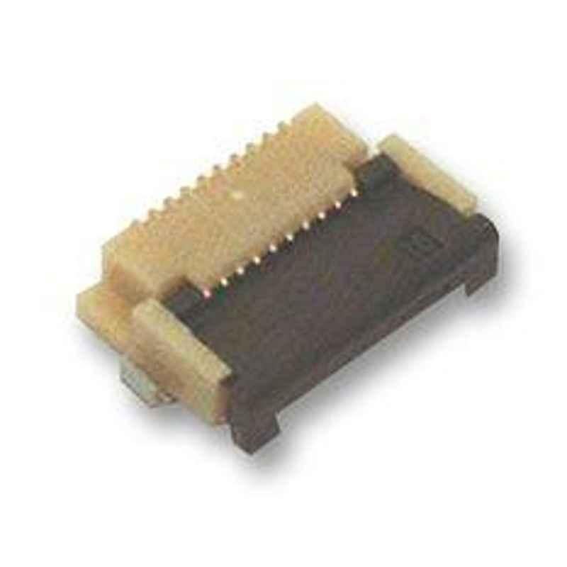 Hirose FFC & FPC Connectors 0.5 mm 12 Pos R/A Bttm SMT Gld Set, FH12-12S-0.5SH(55)