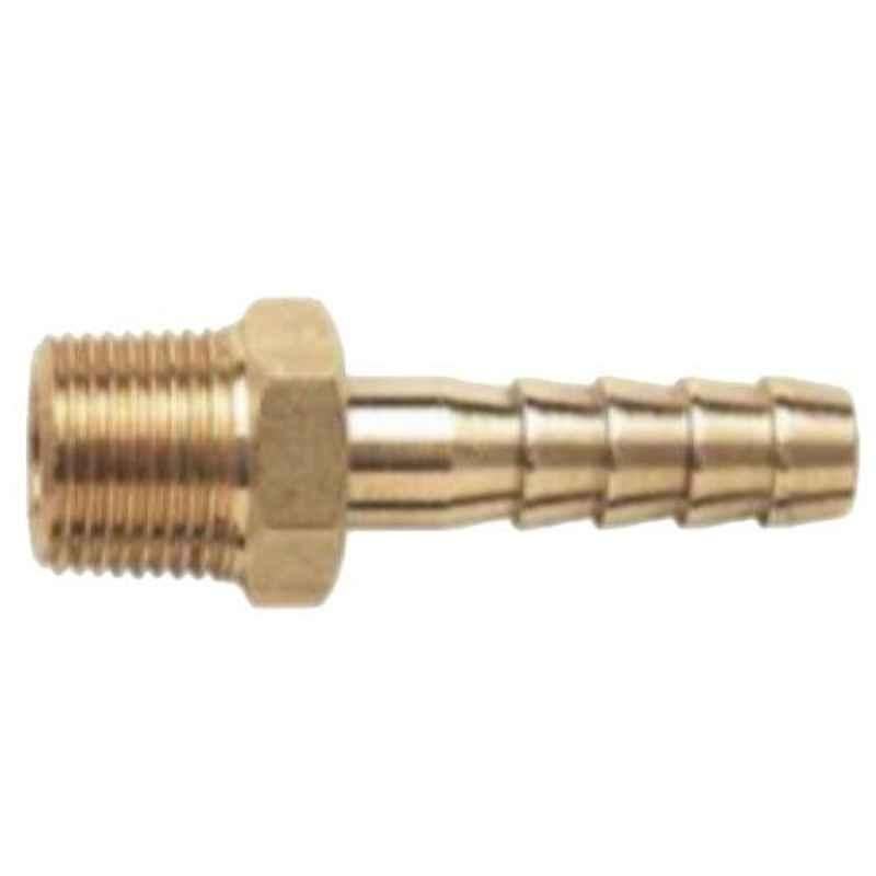 SFI 6mm Brass Hose Nose Male for Pneumatic Pipe Fitting