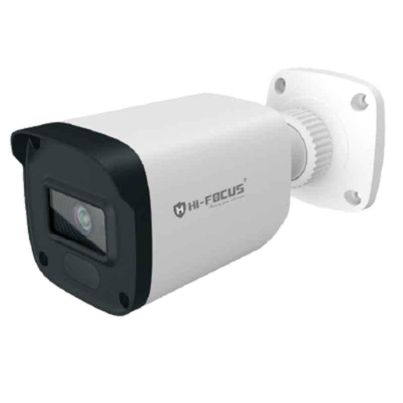 HI Focus 5MP Fixed Bullet Network  Camera with WDR, 3D DNR, H.265 Compression, 1 Channel Audio Input & Built-In MIC, HC-IPC-T4215H-0400, NVR Enabled