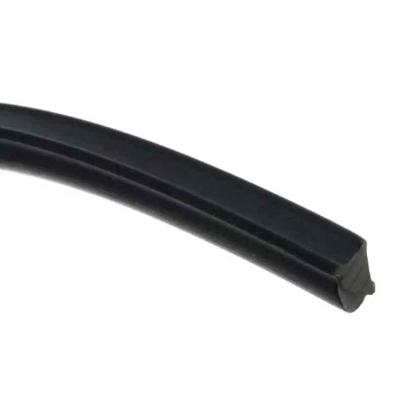 RS Pro 20m Black EPDM Edging Strip Roll, 6191613