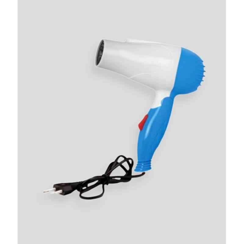 Nova 1290 1000W Blue Foldable Hair Dryer (Pack of 2)