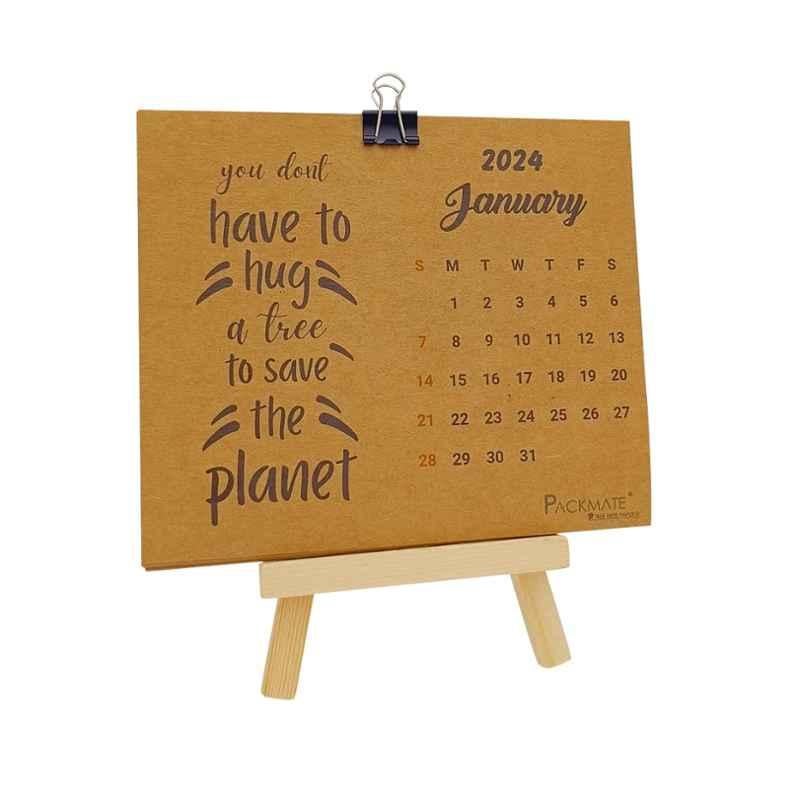 PackMate 2024 Paper Calender (Pack of 2)