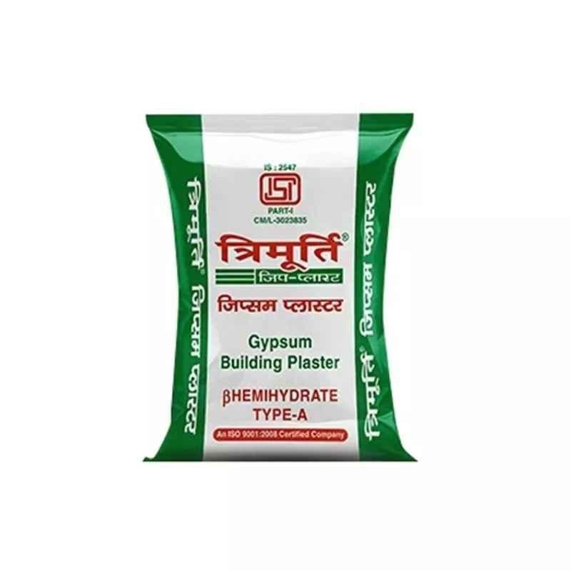 Trimurti 40kg White Gypsum Plaster, GP40KG