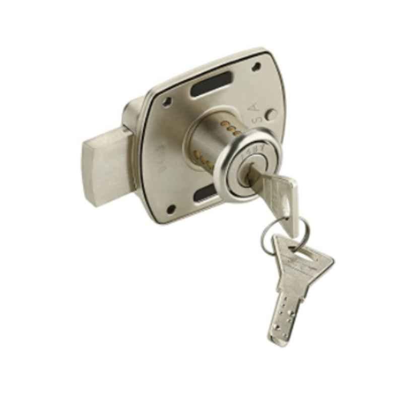 IPSA Alloy Steel Metallic Armour Multipurpose Furniture Drawer Cupboard Cabinet Lock with Key, 5652