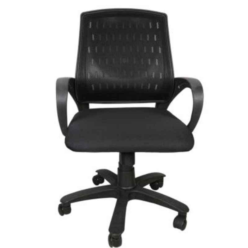 Rajpura Smart xxlarge Back Black Centre Tilt Mechanism Revolving Office Executive Chair