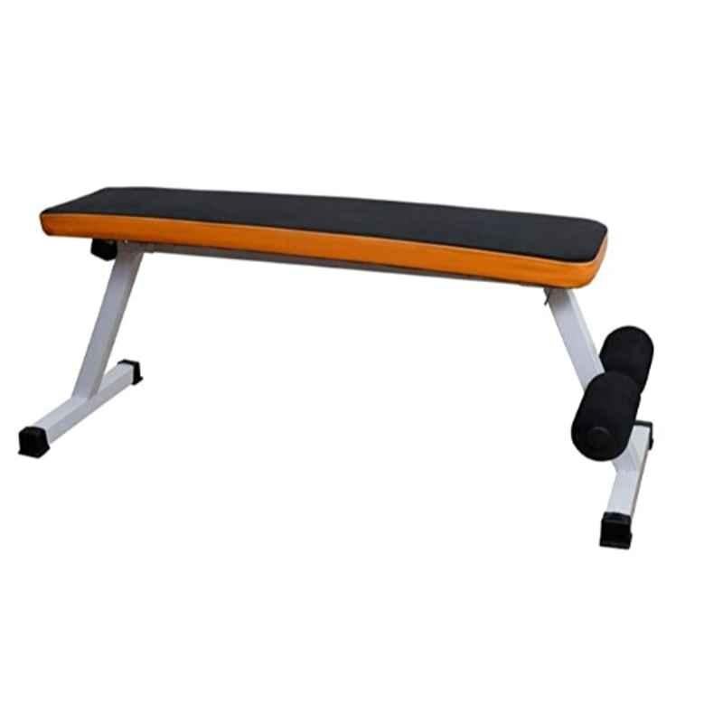 Allyson 500kg Iron Yellow Foldable Flat Bench