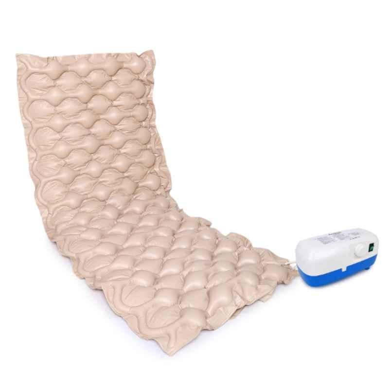 Luxus AB-105 Polyester & PVC Anti Deubitus Air Mattress Set with Alternating Pressure Pump