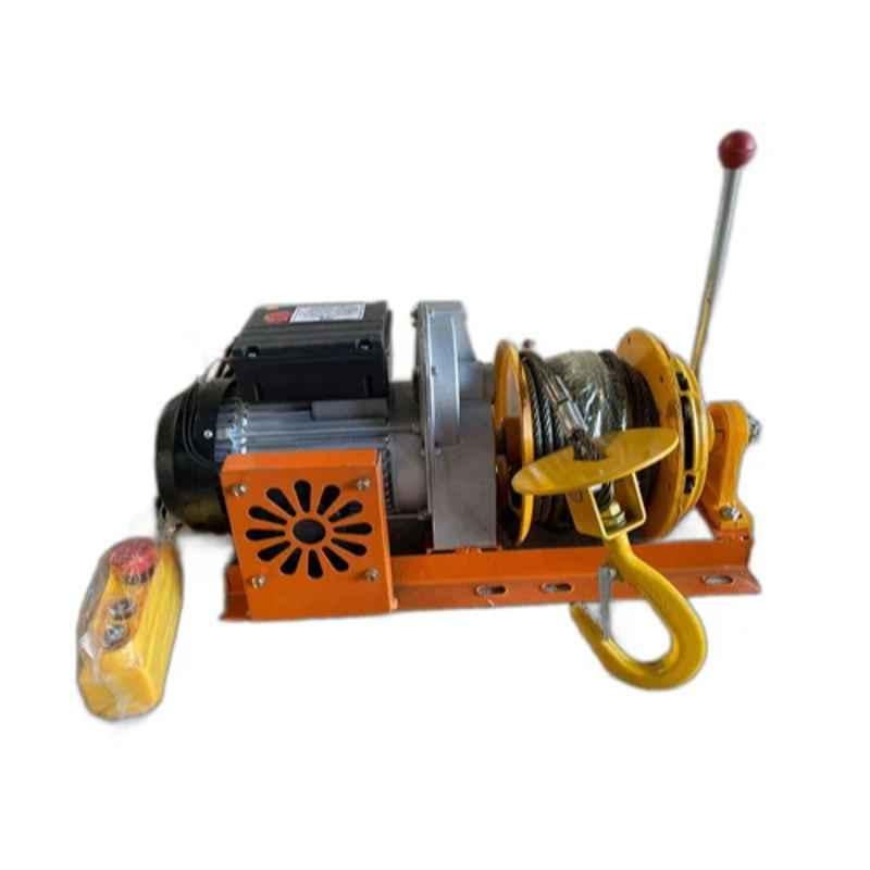4G 0.5-1 Ton 50m Single Phase Electric Winch with Clutch