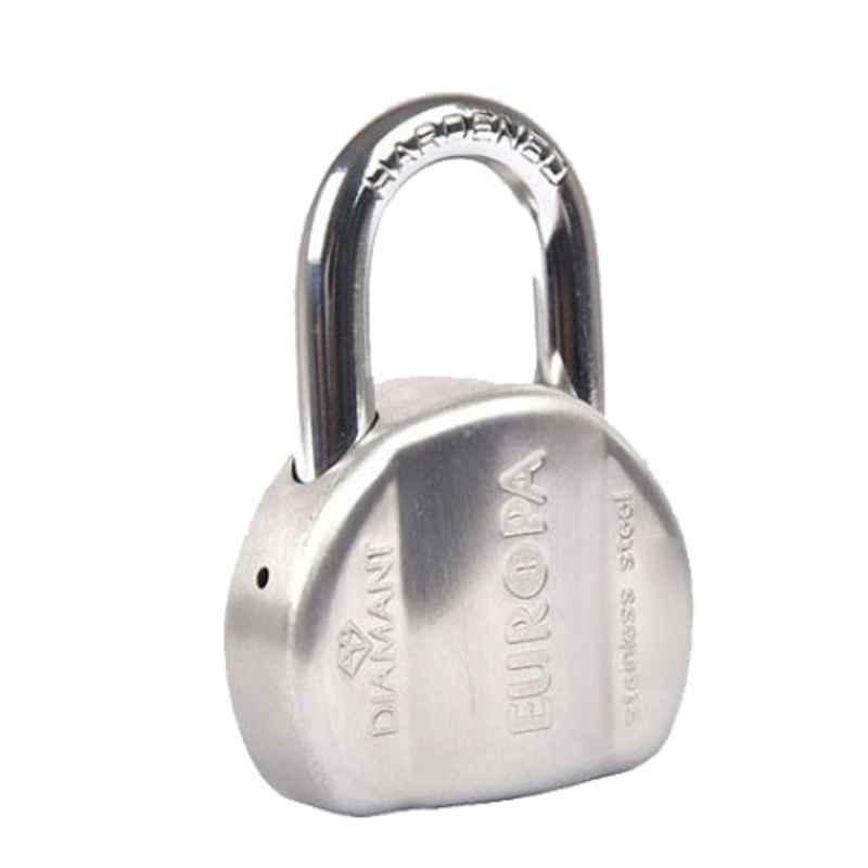 Europa 14 Pin Commercial Diamant Pad Lock with 4 Keys, L358 TW SS
