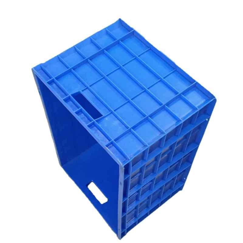 Xela 010 60x40x32cm Plastic Blue Multipurpose Heavy Duty Portable Crate