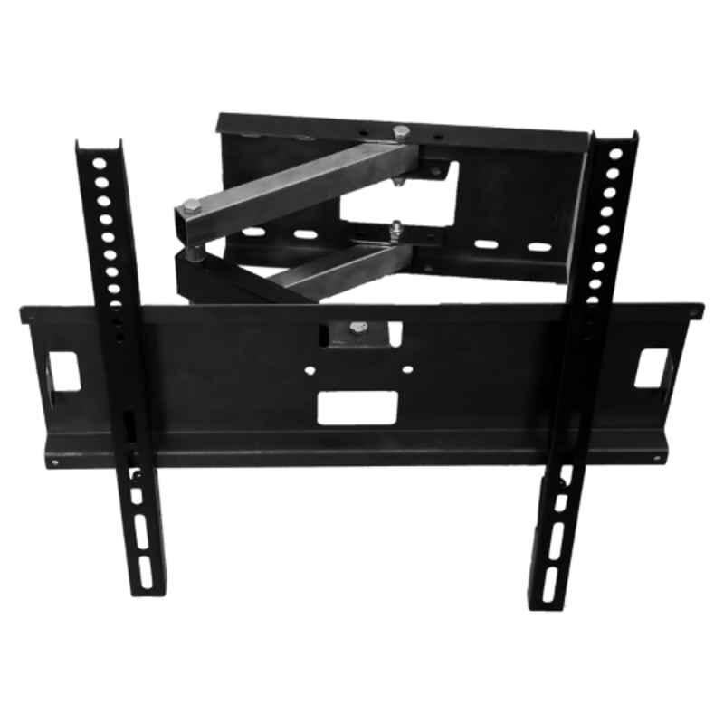Unico Iron Black Single Arm Full Motion Wall Mount Stand for 23 to 55 inch LED & LCD TV, UN-2R7