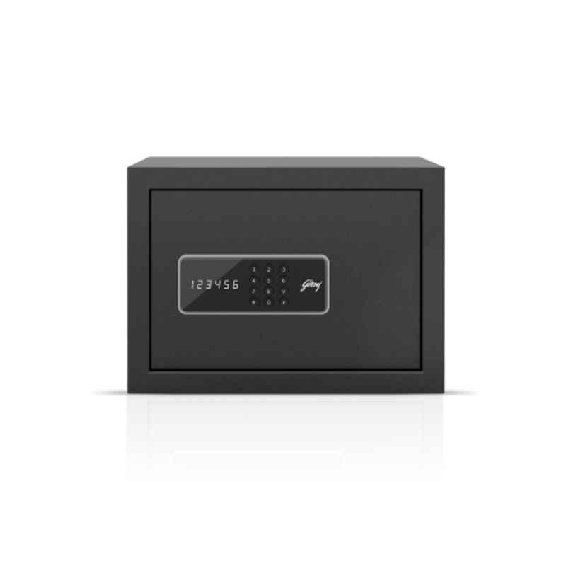 Godrej NX Pro 8 Liters Ebony Digital Home Locker with Automatic Freeze, Non-Volatile Memory & Low Battery Indicator (Tijori)
