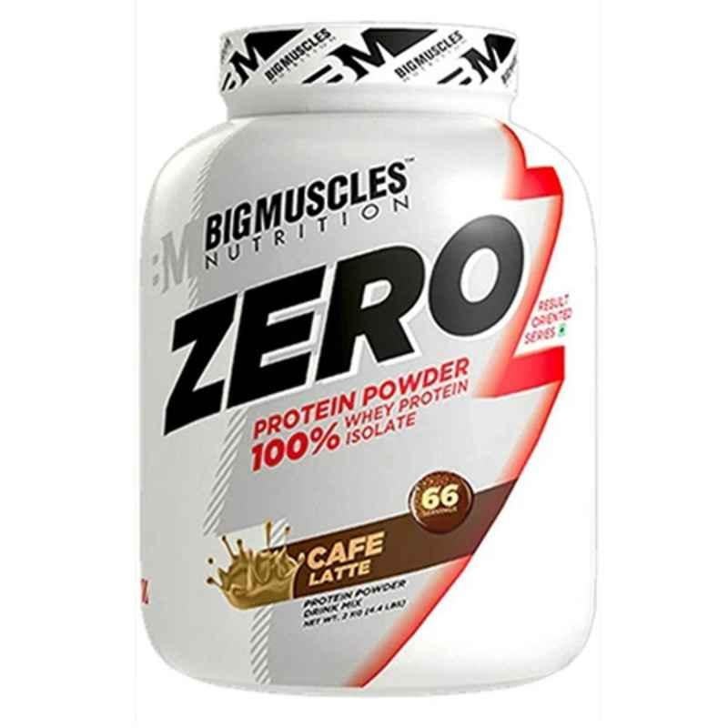 Big Muscles 0.9kg Cafe latte Zero Whey Protein