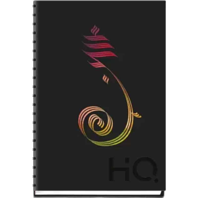 Navneet HQ A6 192 Pages Spiral Bound Ganesha Notebooks, 27022