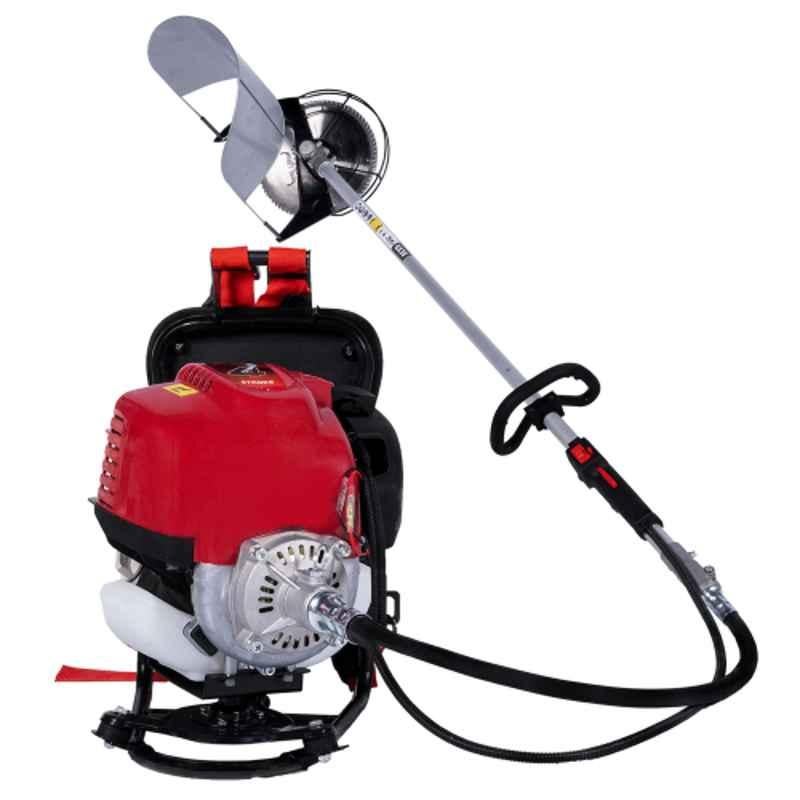 Balwaan BX-35B 1.5HP 4 Stroke Back Pack Crop Brush Cutter with Nylon Rope Trimmer