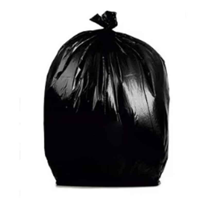 Bineto 30x45 inch Resin Black Oxo-Biodegradable Eco Friendly Garbage Bag