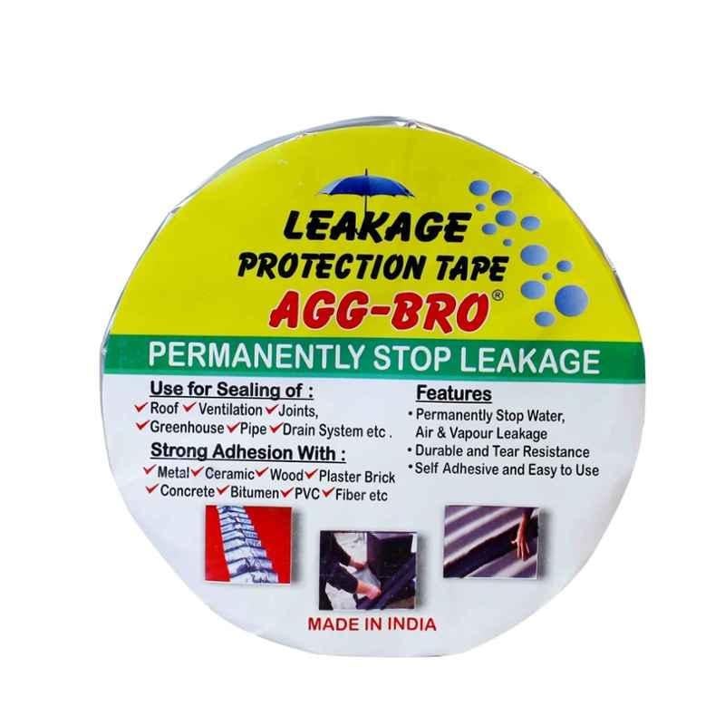 Agg Bro 4 inch 10m Silver Bitumen Aluminium Flashing Tape for Leakage Protection