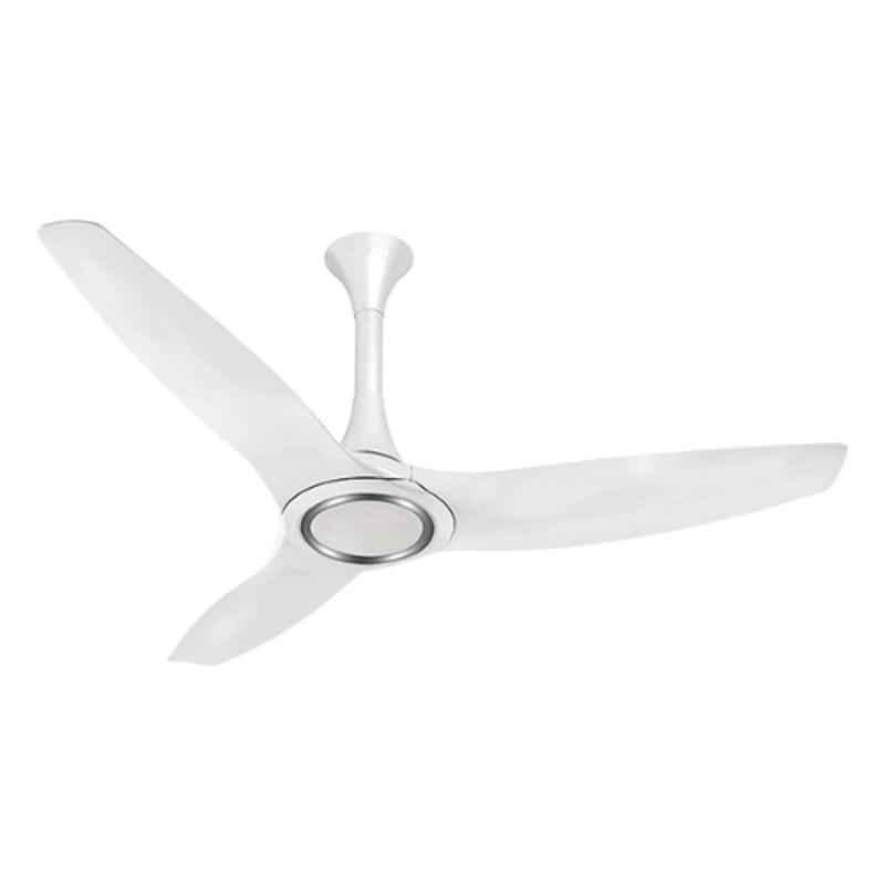 Breezalit Magnifique 70W Pearl White Designer Ceiling Fan, BZ035, Sweep: 1250 mm