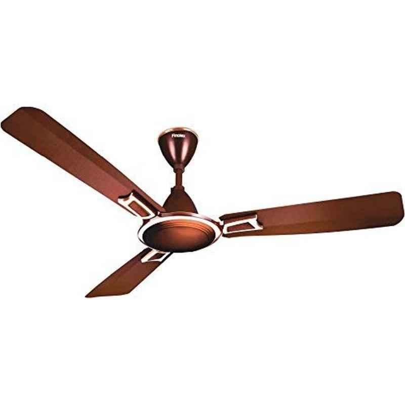 Finolex Cupid Antidust 78W 390rpm Caramel Brown Ceiling Fan, Sweep: 1200 mm