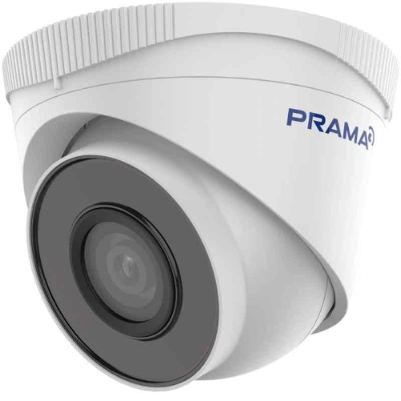 Prama PT-NC123D3-I 2MP IR Fixed Network Turret Camera, NVR Enabled