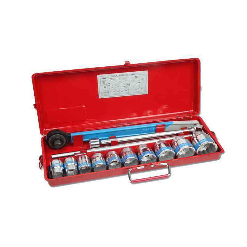 Taparia 14 Pcs 3/4 inch Bi-Hexagonal Square Drive Socket Set, S-3/4 BH