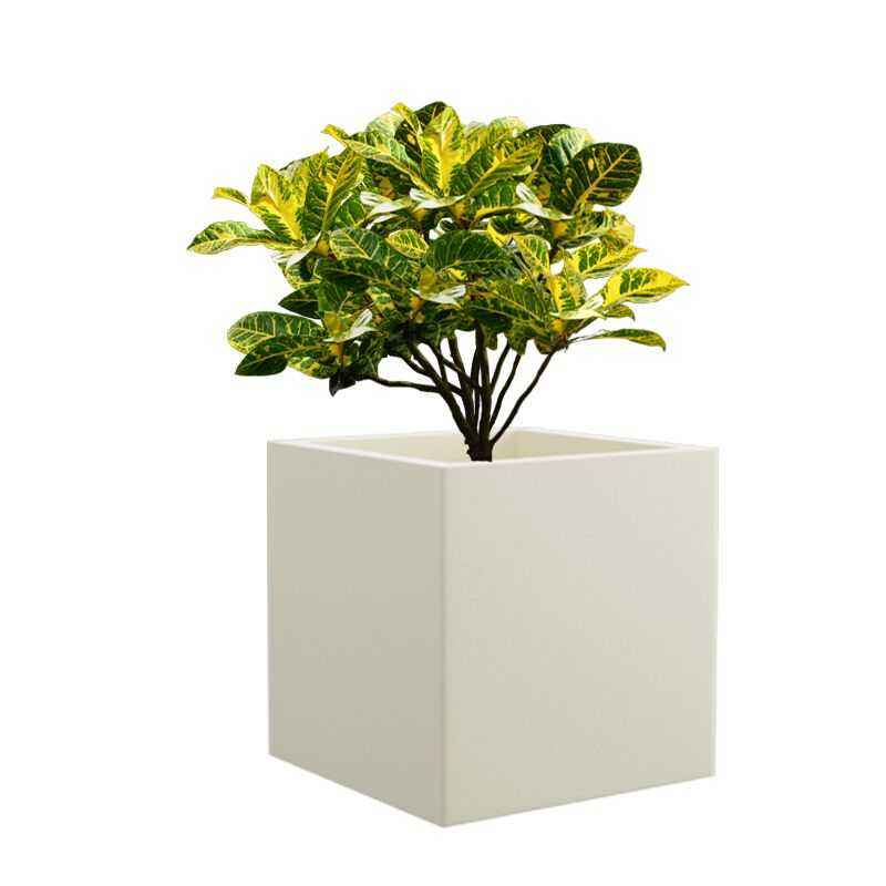 Yuccabe Italia 10 Inch Square Bar Planter