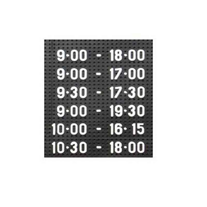 Asian 900x1200 mm Perforated Black Dotted Board