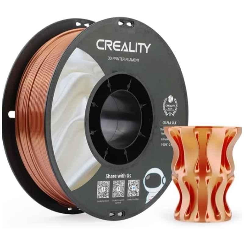 3Idea Creality 1kg 1.75mm CR-Silk & PLA Red Copper 3D Printing Filament, 3IDEA-CRE-CR-SILK-PLA-RED-CPR