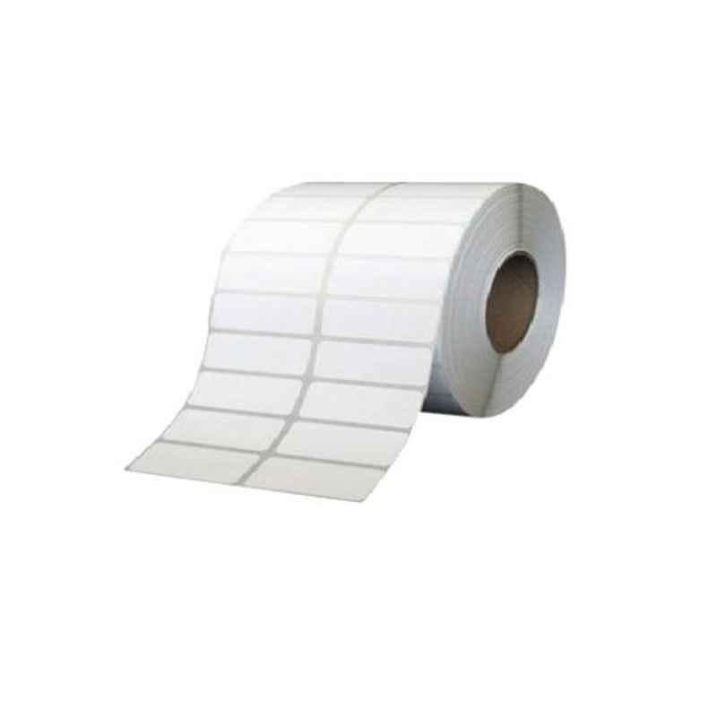 Vertex 50x40mm 2up Chromo Plain Barcode Label Sticker Roll