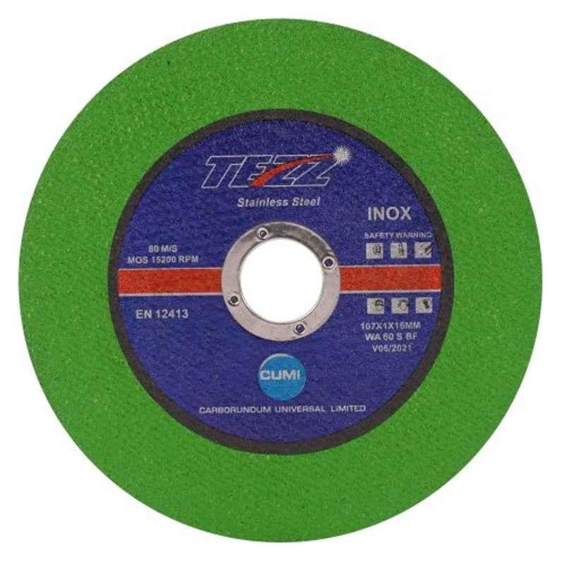 Cumi 107x1x16mm Tezz Inox Ultra Thin Wheel, BROR9J35602504