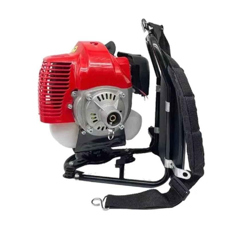 Kisan Tools 2HP 2 Stroke 52CC Side Pack Brush Cutter, EKT-52BC