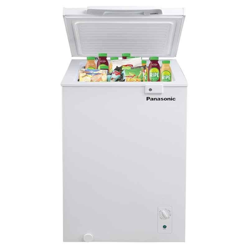 Panasonic SCR-CH101H1B 99 Litre White Convertible Single Door Deep Freezer