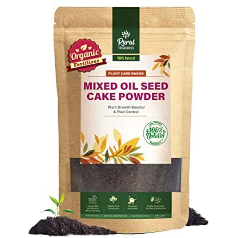 Rural Treasures 800g Mixed Oil Seed Cake Powder Fertilizer
