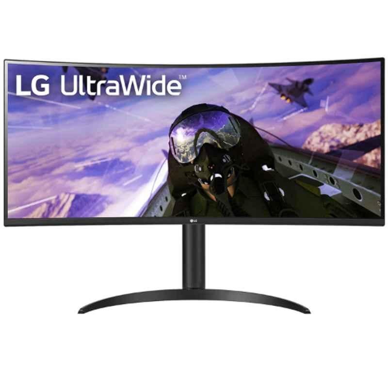 LG Ultra-Wide 34WP65C 34 inch Black QHD Curved Gaming LCD Monitor