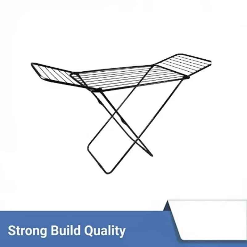 Alnico 130cm 80kg Steel Black Cloth Dryer Stand
