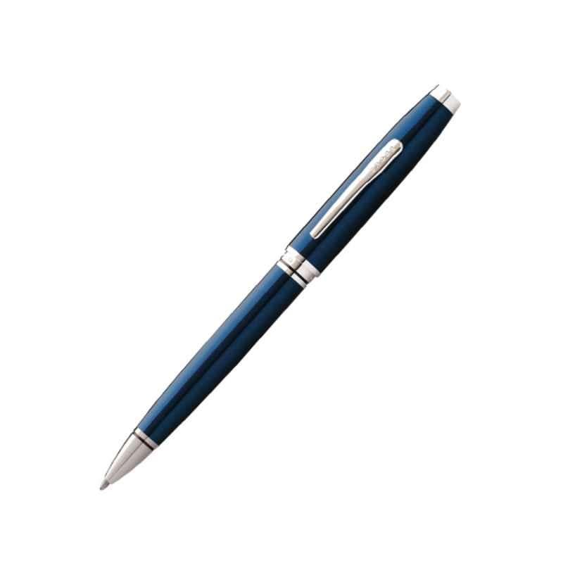 Cross Coventry Blue Ink Rich Blue Lacquer Finish Ballpoint Pen, AT0662-9