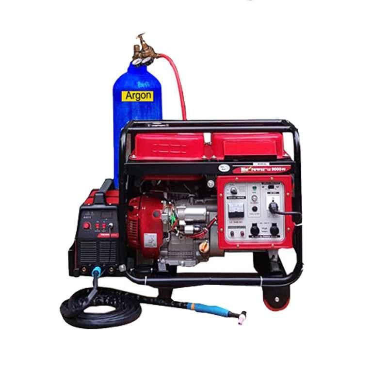 Himalayan Power GE-W9000TIG 8.5 kVA 10-190A MMA/AC Output Recoil & Self Start Welding Petrol Generator
