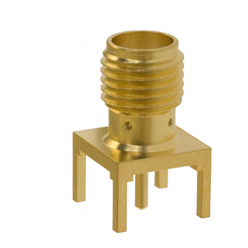 Cinch Connector SMA Jack Str 50 Ohm PCB, 142-0701-211