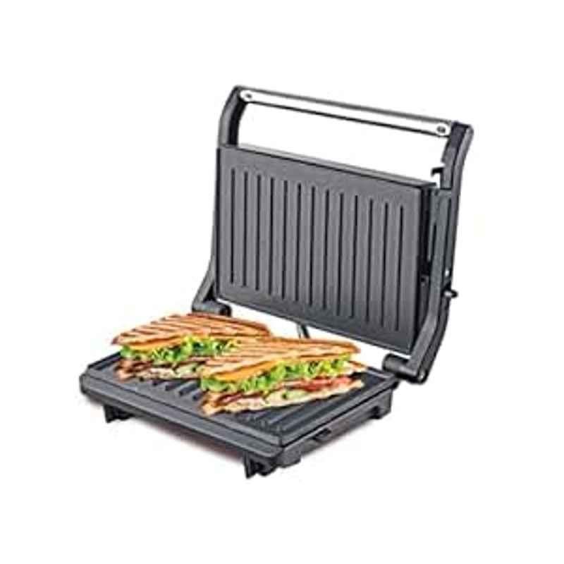 Amion 800W 2 Slice Nonstick Grill Sandwich Maker, CRUNCHY 11