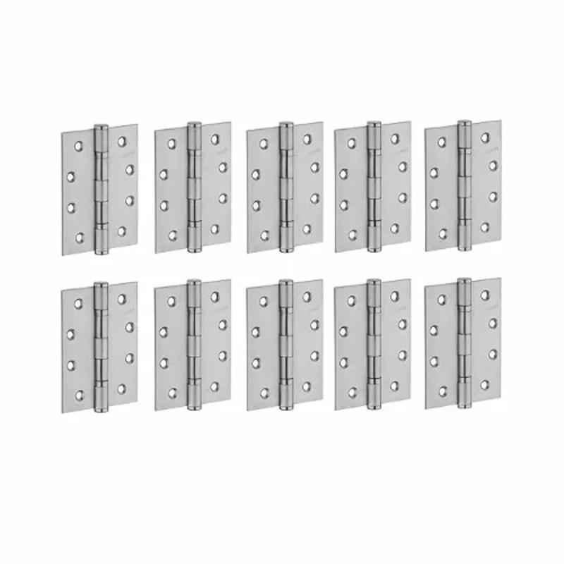 Dorset 4 inch Stainless Steel Ball Bearing Hinge, HG1151SS (Pack of 10) (Pack of 3)
