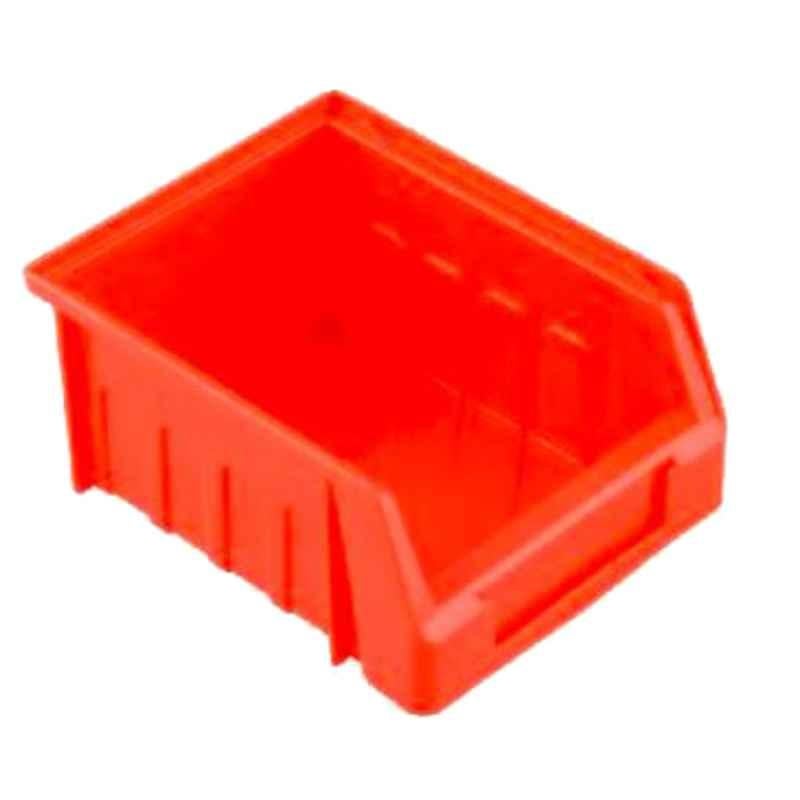 Ansh Supra 125x100x60mm Plastic Red Industrial Bin, SB2