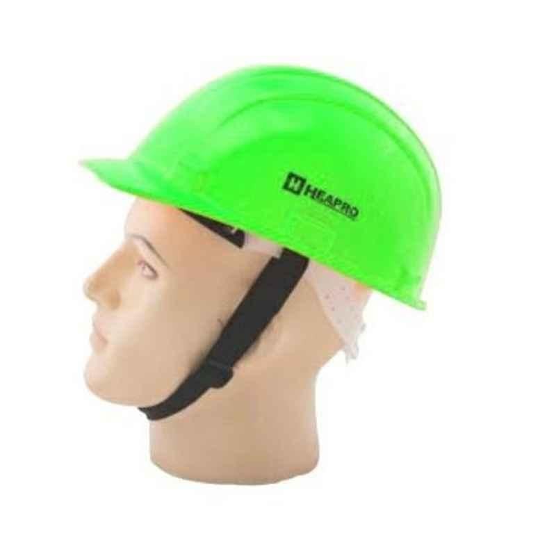 Heapro Green Ratchet Type Safety Helmet, VR-0011 (Pack of 20)