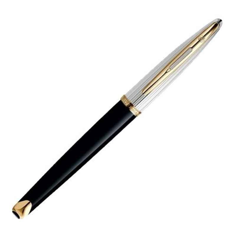 Waterman Black Ink Carene Dlx GT Fountain Pen