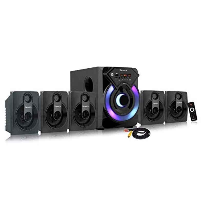 Tronica Ace 40W Black Bluetooth Home Theatre with Vivid Light Effects
