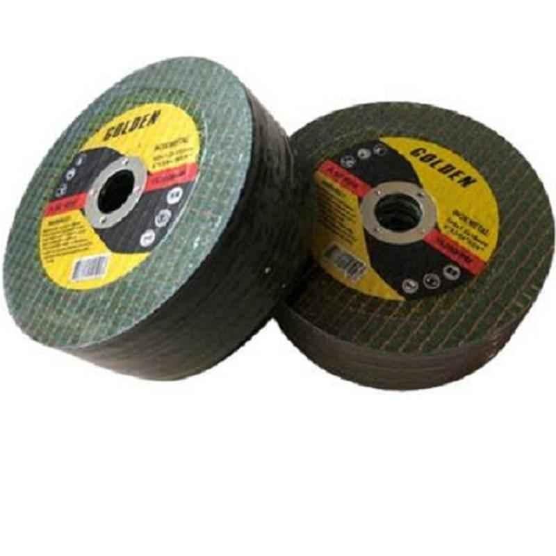 Zebra Golden 4 inch Green Cut Off Wheel for Metal (Pack of 50)
